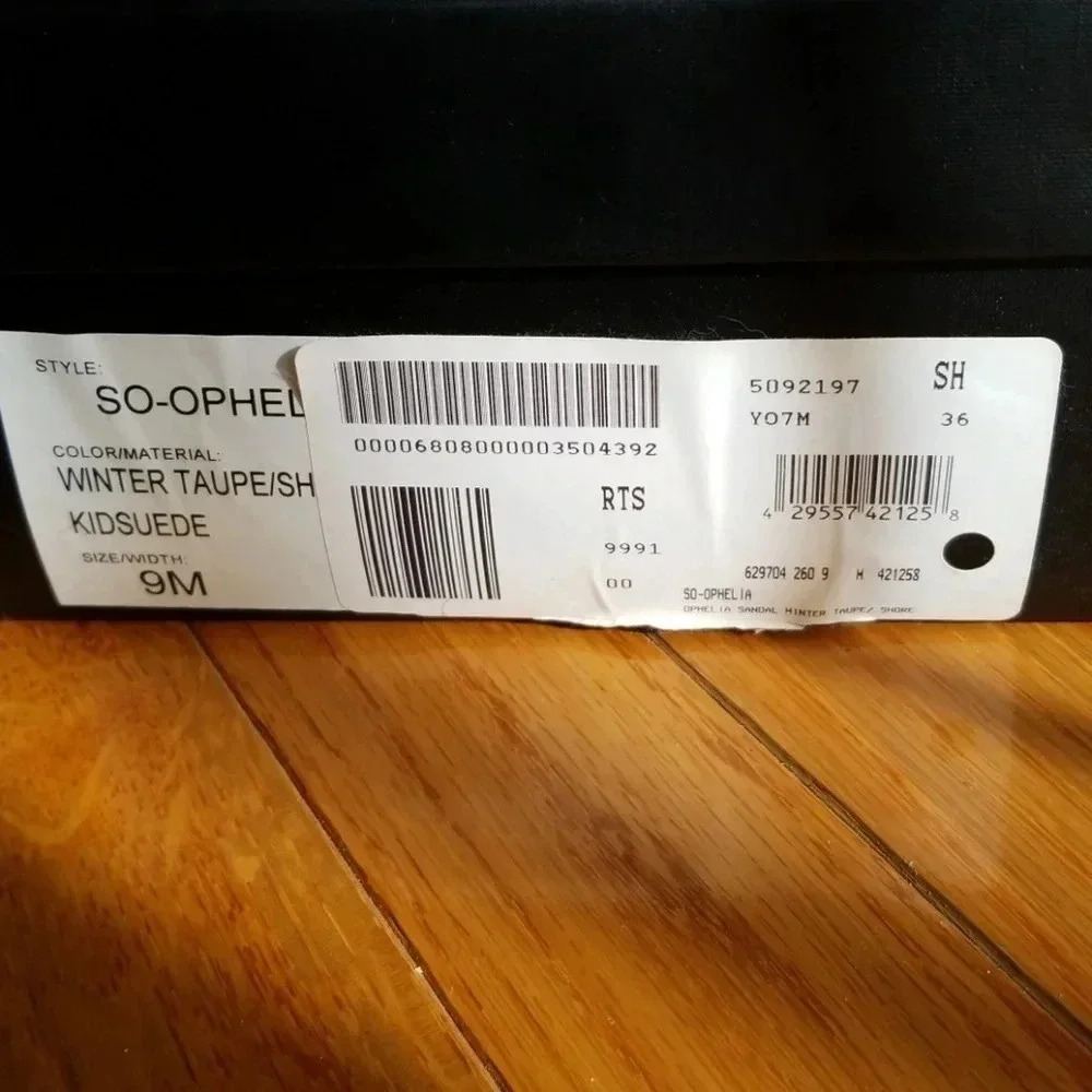 Sandals Sole Society size 9.5 - Picture 7 of 7